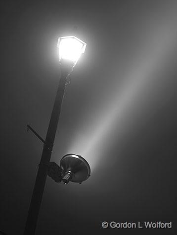 Foggy Lights_32860.jpg - Photographed at Smiths Falls, Ontario, Canada.